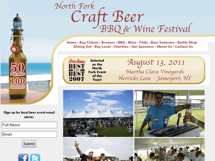 www.northforkcraftbeerfestival.com