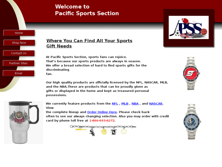 www.pacificsportssection.com