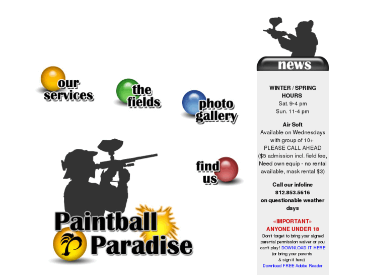 www.paintballparadisein.com