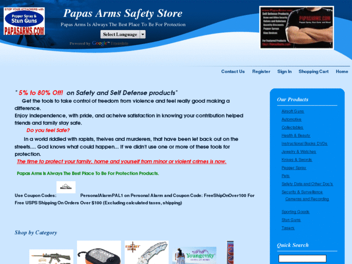 www.papasarms.com