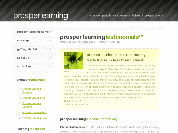 www.prosperlearning.net