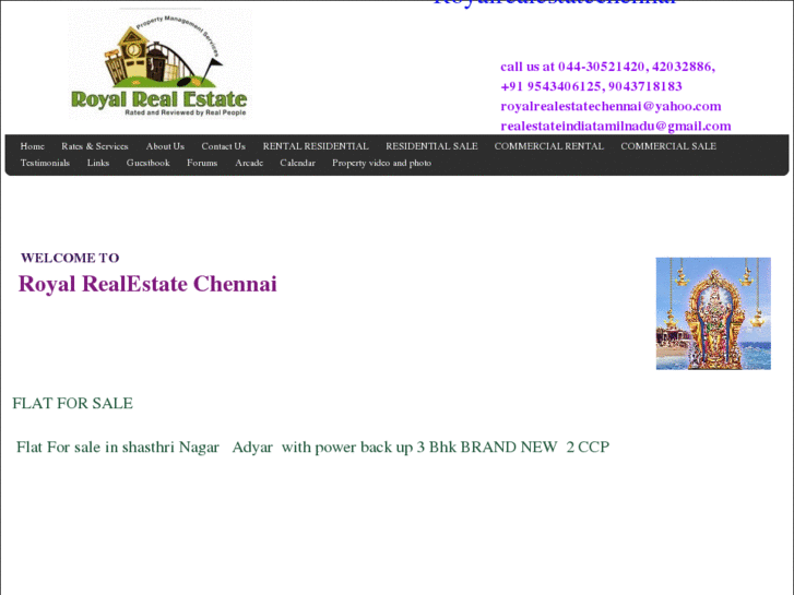 www.royalrealestatechennai.com