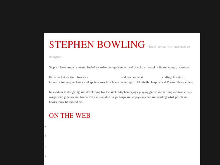 www.stephenbowling.com