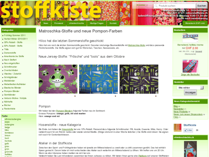 www.stoffkiste.ch