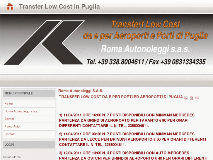 www.transferlowcostpuglia.com