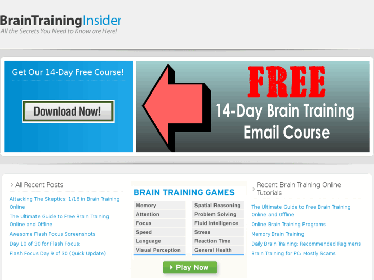 www.braintraininginsider.com