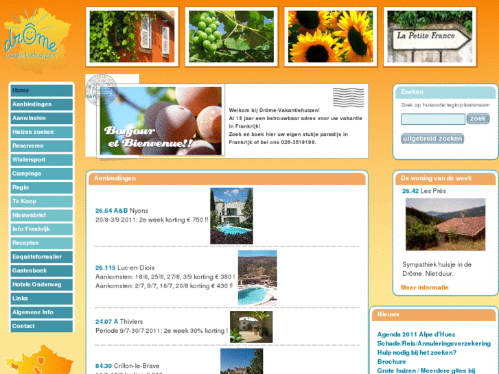 www.drome-vakantiehuizen.nl