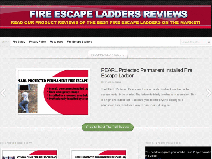 www.fireescapeladdersreviews.com