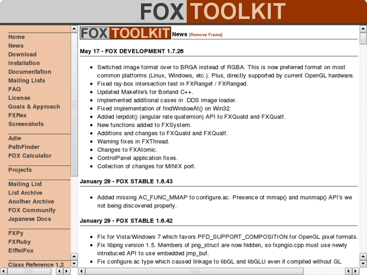 www.fox-toolkit.org