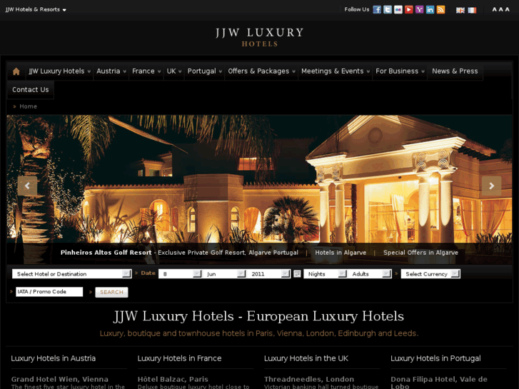 www.jjwluxuryhotels.com