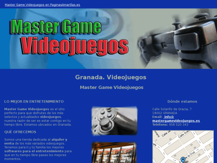 www.mastergamevideojuegos.es