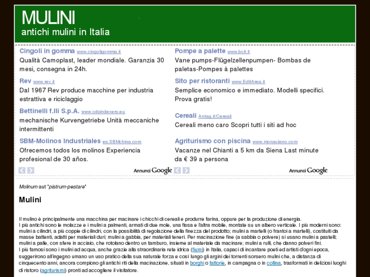 www.mulini.biz