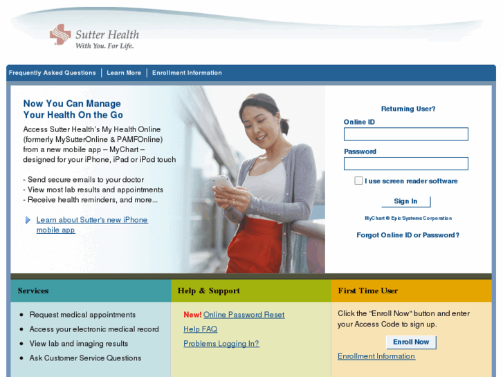 www.mysutteronline.net