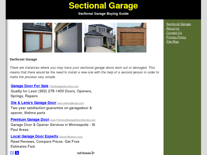 www.sectionalgarage.org