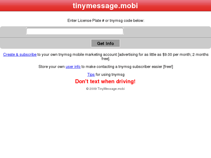 www.tinymsg.mobi