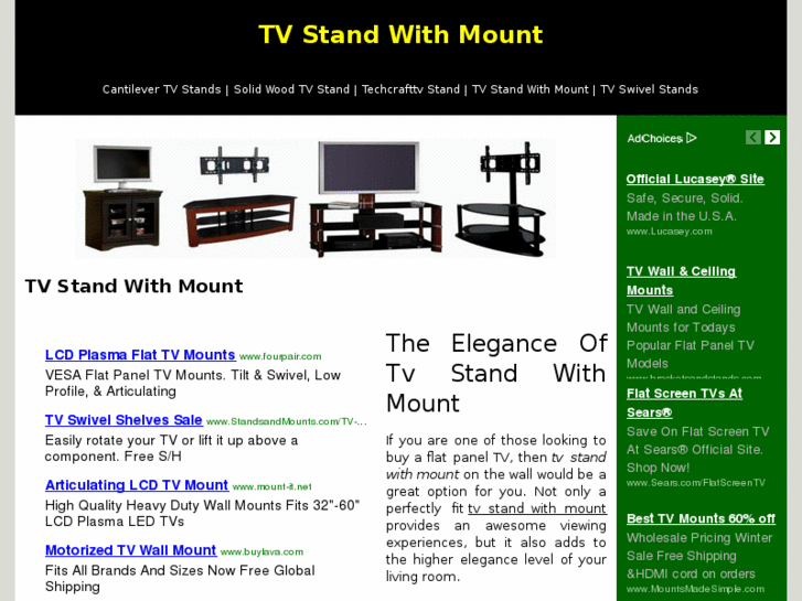 www.tvstandwithmount.net