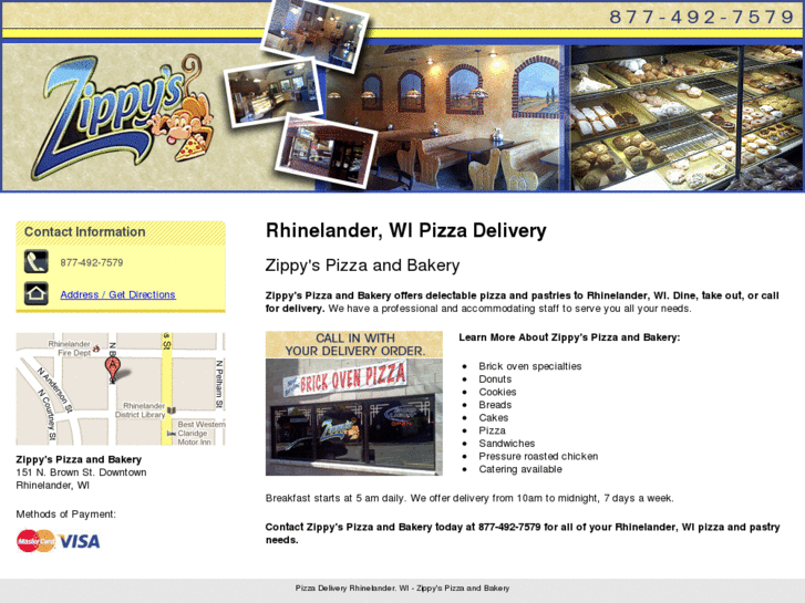 www.zippyspizzaandbakery.com