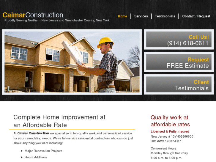 www.caimarconstruction.com