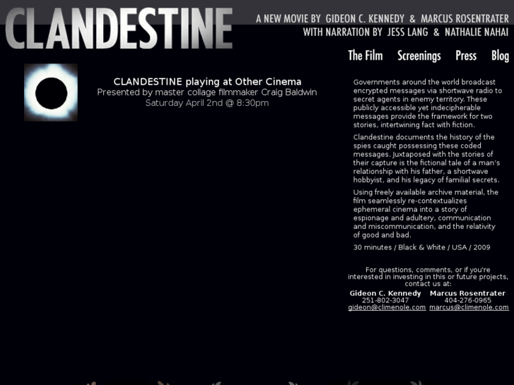 www.clandestine-film.com