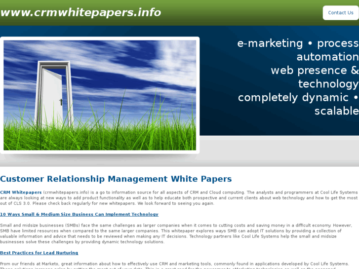 www.crmwhitepapers.info