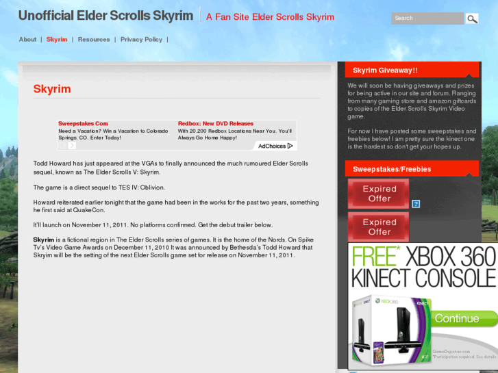 www.elderscrollsskyrim.com