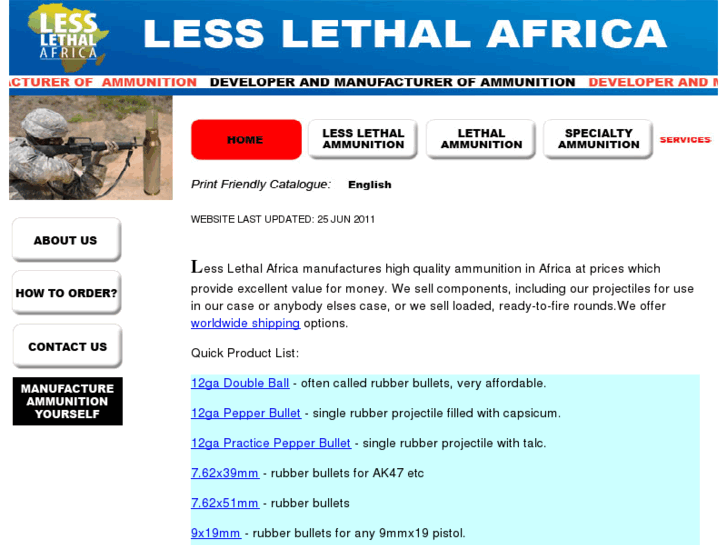 www.lesslethalafrica.com