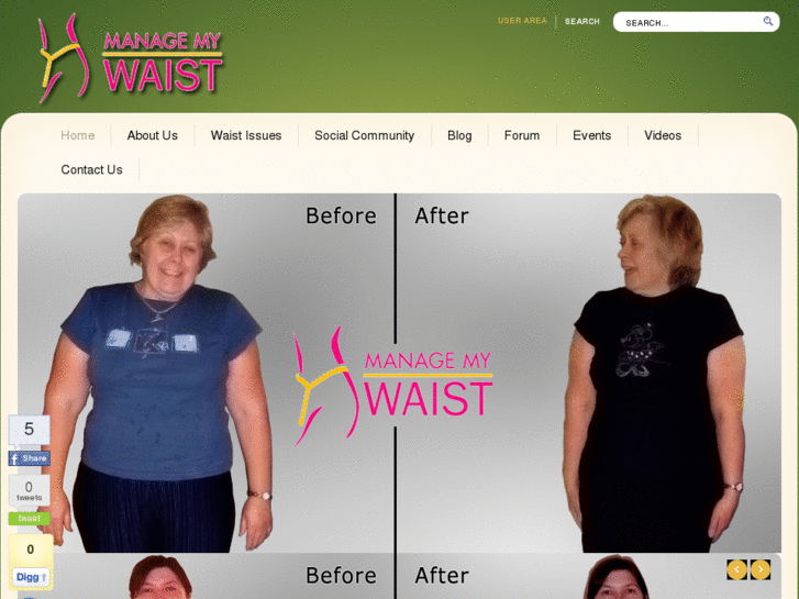 www.managemywaist.com