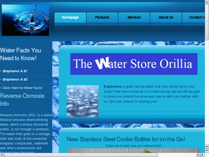 www.thewaterstoreorillia.com