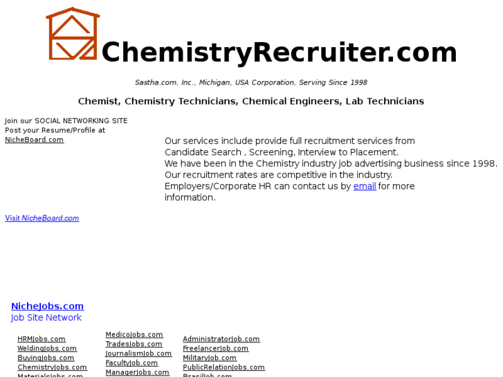 www.chemistryrecruiter.com