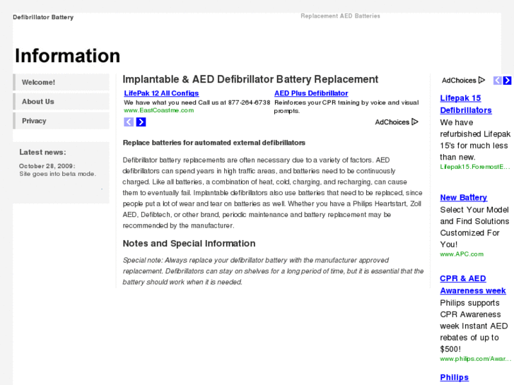 www.defibrillatorbattery.org