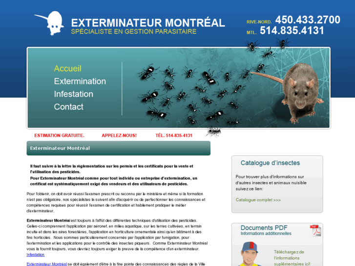 www.exterminateur-montreal.ca