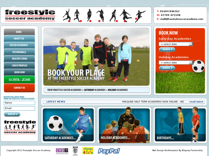 www.freestylesocceracademy.com