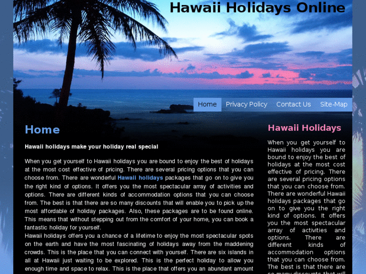 www.hawaiiholidaysonline.com