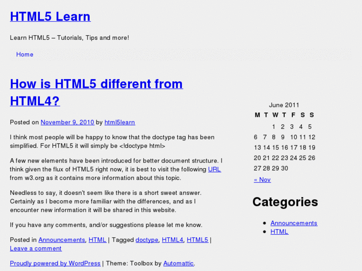 www.html5learn.com