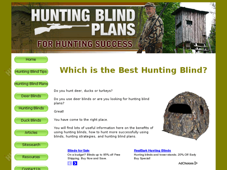 www.huntingblindplans.com