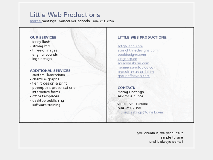 www.littlewebproductions.com