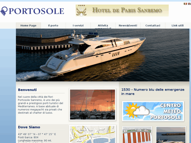 www.portosolesanremo.it