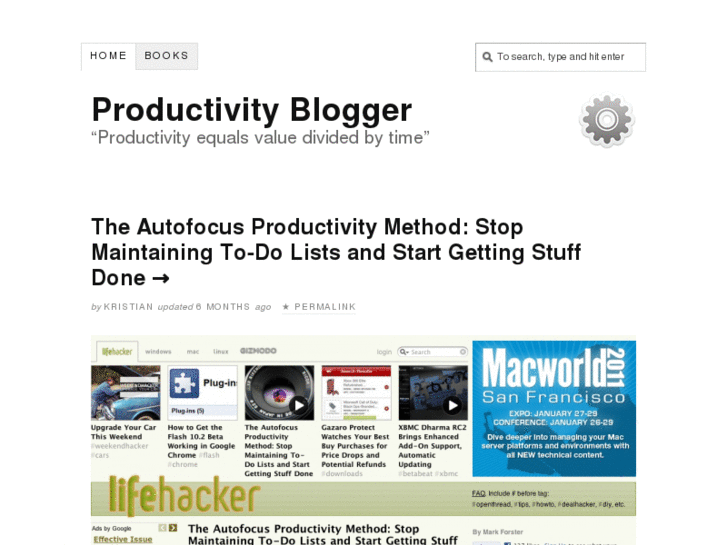 www.productivityblogger.com