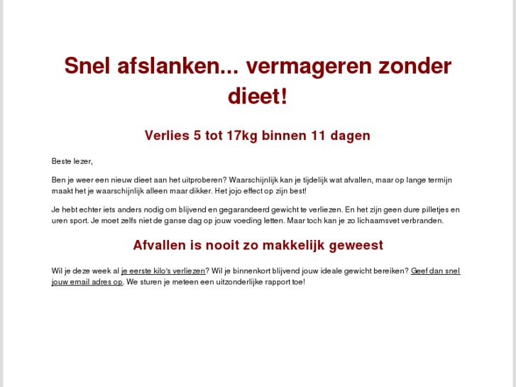 www.snelvermageren.net