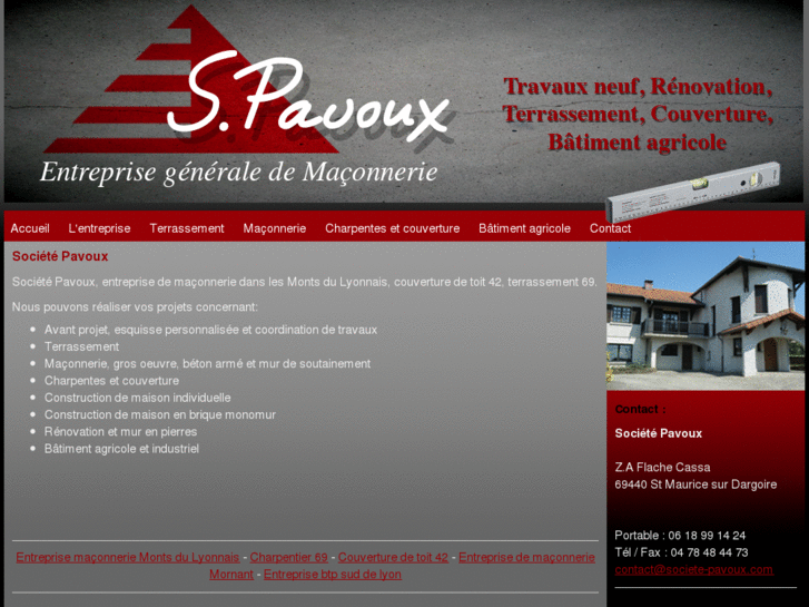 www.societe-pavoux.com