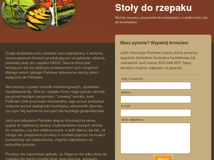 www.stolydorzepaku.pl