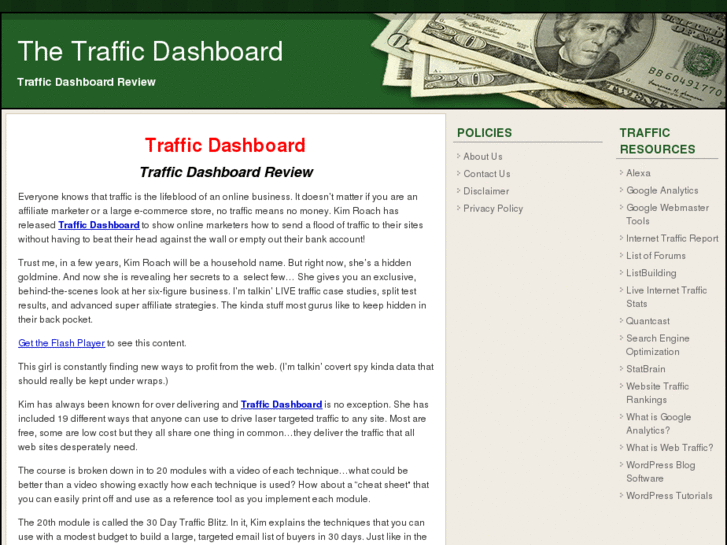 www.thetrafficdashboard.org