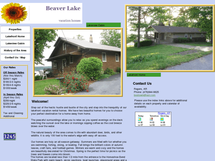 www.vacationbeaverlake.com