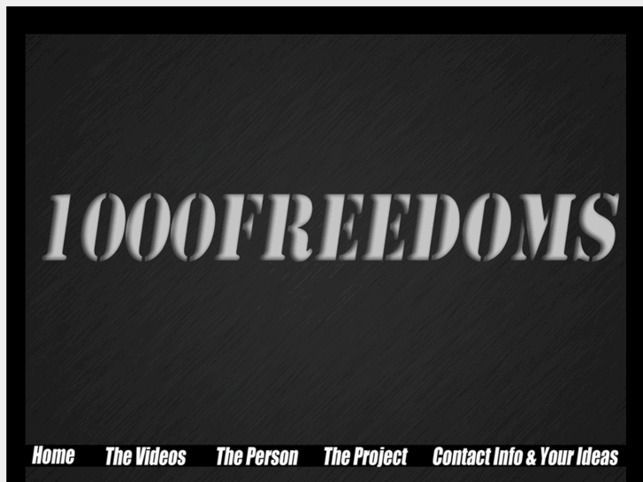 www.1000freedoms.com