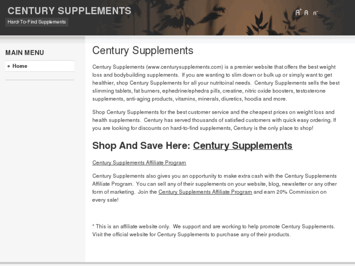 www.centurysupplements.net