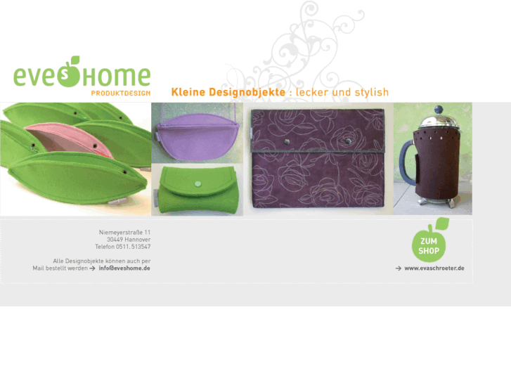 www.eveshome.de