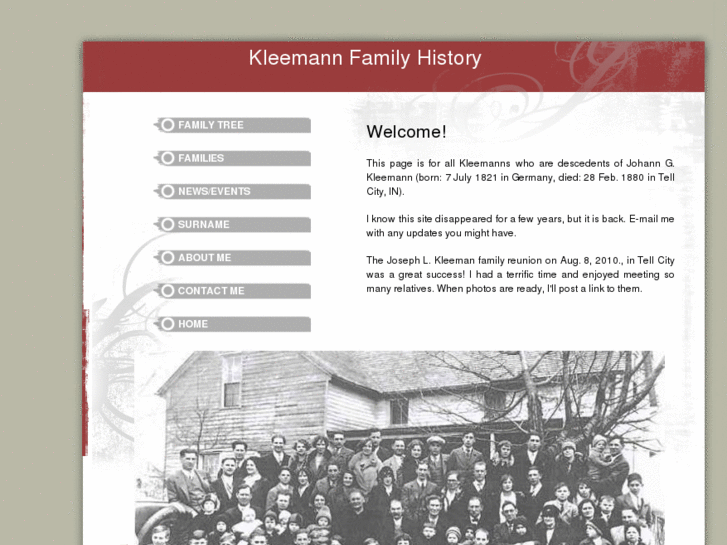 www.kleefamhist.com