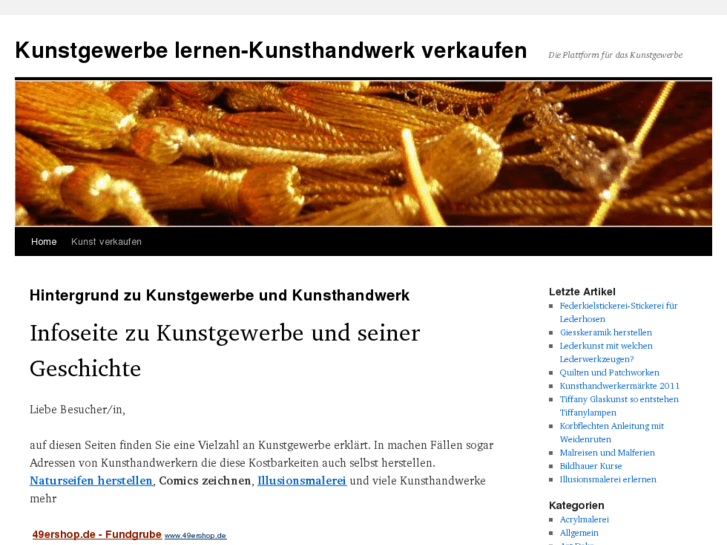 www.kunstgewerbe-online.org