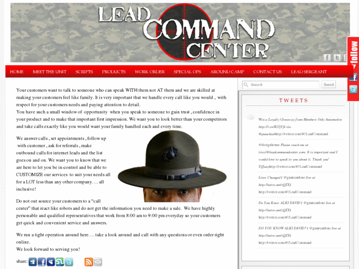 www.leadcommandcenter.com