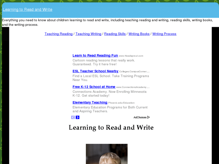 www.learningtoreadandwrite.com